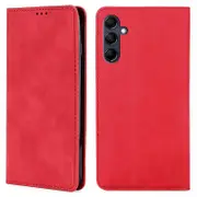Flip Phone Case for Samsung Galaxy M14 5G Skin-touch PU Leather Card Holder Stand Protective Cover