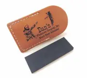 Sharpening Stone for Pocket Knife Genuine Arkansas Black Surgical Ultra Fine