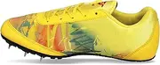 [Nivia] Zion Spikes Running Shoes (Yellow, 8 UK/ 9 US / 42 EU) | for Running, Jogging, Training, Gym | Breathable Mesh | Comfortable | Cushion | Light Weight