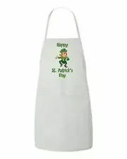 Happy St Patrick's Day Gift Apron Leprechaun Saint Patricks Day Gift Shenanigans