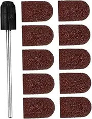 DRESSOOS Manicure Supplies Nail Art Sanding Bits Nail Drill Sanding Bits Set for Home Use