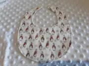 handmade baby bib. Mrs Rabbit - Beatrix Potter