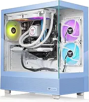 Thermaltake LCGS View 7870H-270 Gaming Desktop (AMD Ryzen™ 7 7800X3D, ToughRam 32GB DDR5 6000MT/s RGB Memory, NVIDIA® GeForce RTX™ 5070, 1TB NVMe M.2, WiFi, Windows 11) V27H-B850-570-LCS