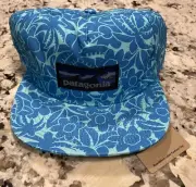 NWT Patagonia Boardshort Funfarer Hat Adjustable Blue OS