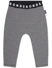 [Bonds] Baby Stretchies Legging in Black/White