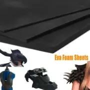 3/5/10mm Black EVA High Density Closed Cell Foam Sheet, 150x150mm/200x200mm
