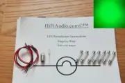 Harman Kardon 330C replacement LED lamps lights bulbs kit set GREEN INSTRUCTIONS