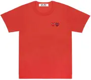 [COMME des GARCONS PLAY] 男士雙心形 T 卹