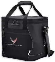 C8 Corvette Waterproof Cooler 24 Can Ice Chest - Black