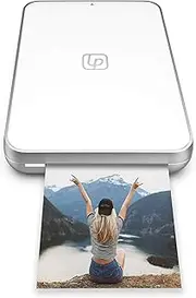 [Lifeprint] Ultra Slim Printer, Portable Bluetooth Photo, Video and GIF Instant Printer with Video Embed Technology, Editing Suite and Social App iPhone - White