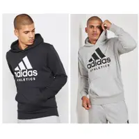 在飛比找蝦皮購物優惠-Adidas Sport Hoodie 黑/灰兩色 基本款 