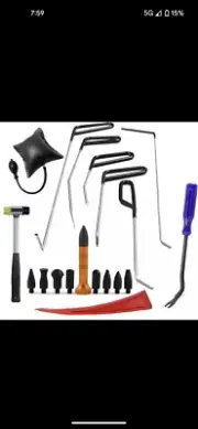 Car Push Puller Rods Tools Dent Paintless Repair Hammer kits Removal
