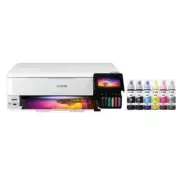 Epson EcoTank Photo ET-8550 Color Inkjet All-In-One Printer - White
