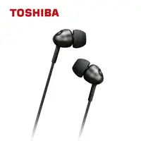 在飛比找PChome24h購物優惠-TOSHIBA 大動圈低音強化耳機(黑) RZE-D35E-