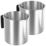 2 Packs Candle Making Pouring Pot, 63oz/ 1.8L Wax Melting Pot with Dripless P...