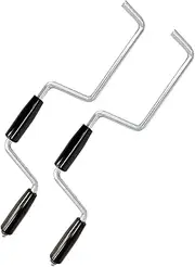 Quality Life Winch Strap Winder for Flatbed Trailer, Winding Straps Roll-up Hand Roller, Tie-Downs Winch Straps for Truck Trailer -2pcs