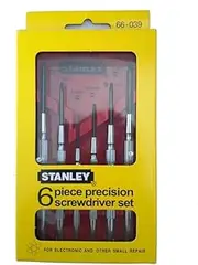 Stanley Precision Metal Screwdriver Set (6-Pieces)
