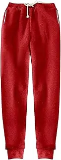 [Generic] Quilted Insulated Underwear Sweatpants High Waisted Jogger Pants Fleece Lined Winter Thicken Outdoor Long Pants Big and Tall Thermals for Men
