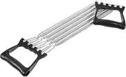 Toddmomy Workout Chest Expander Spring Fitness Exerciser for Chest Arms and Back Training Portable Multi Functional Equipment for Home Gym and Travel