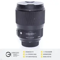 在飛比找Yahoo!奇摩拍賣優惠-「點子3C」Sigma 135mm f1.8 DG Art 