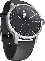 [Withings] ScanWatch (42mm Black) - Hybrid Smartwatch with ECG, Heart Rate and Oximeter