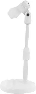 Generic Nail Lamp Holder Nail Polish Dryer Portable Dryer Mic Stand Light Stand Light Socket Mini Dryer Desktop Stand Floor Light Holder Microphone Arm Stand Nails Lamps Base Plastic White