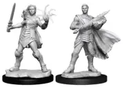 ROWAN & WILL KENRITH Magic the Gathering Miniatures Wizkids WZK90342 D&D
