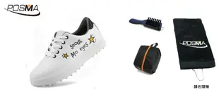 高爾夫球鞋 兒童運動鞋子男女童印花防水透氣球鞋 GSH126WORG (10折)