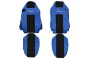 Seat Cover F-CORE FX18 BLUE for MAN TGX I 10.5 2007-2021