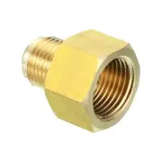 1/2" Female Flare x 3/8" Male Flare Connector Brass Adapter Reducing