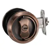 Stainless Steel Deadbolt Lock Single Dead Bolt Locks Modern Round Dead Lock f...
