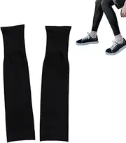 [Generic] Cooling Leg Sleeves - Ice Silk Leg Covers UV Leg Cover Wide Legs | Breathable Sun Protection Leg Sleeves for Mountain Climbing, Camping