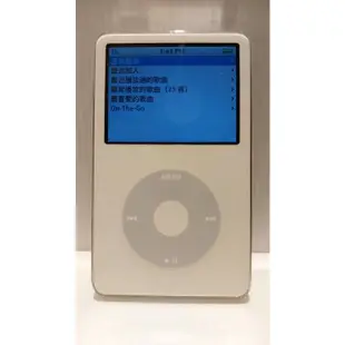 極新附外殼 apple ipod classic a1136 80 gb 數位mp3播放器 ipod a1136 80