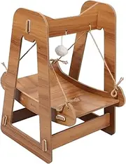 BESPORTBLE Wooden Cat Swing Bed Indoor Cat Resting Nest Cat Hammock Pet Kitten Supply