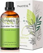 PHATOIL Australian Tea Tree Essential Oil 30ML, Essential Oils for Diffuser, Humidifier, Aromatherapy, DIY Candle, Soap and Scented Products Making