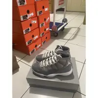 在飛比找蝦皮購物優惠-Air Jordan11 cool grey喬丹11代酷灰尺