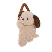 Dog Shaped Wall Mounted Tissue Box for Home Decoration Hanging Car Paper Towel Holder Home Decoration Accessories White
