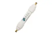 BEST Inline Caravan Water Filter with Brass Hose Fittings & SilverSafe B.E.S.T.