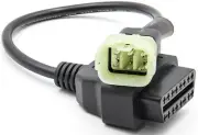 For KTM Motorcycle 6 Pin to OBD2 Diagnostic Cable Code Readers & Scanner Adapter