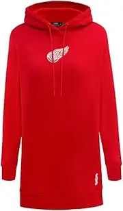 Pro Standard Womens NHL Classic Chenille Brushed Back French Terry Hoodie Dress