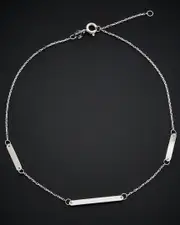 14K Italian Gold Adjustable Anklet