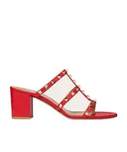 Rockstud sandals 35.5 Red