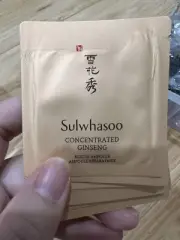 Sulwhasoo Concentrated Ginseng Rescue Ampoule 1ml x 72 pieces (72ml) Sample
