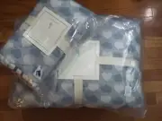 POTTERY BARN HAZEL HEART QUILT FULL QUEEN WITH 1 EURO SHAMS #206