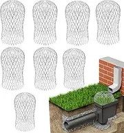 Gutter Downspout Protector | 8X Expandable Downspout Protective Grille - Gutter Protector Guards Expand Gutter Guard Strainer Filter for Preventing Blockage from Leaves and Debris