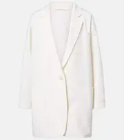 [Max Mara] Max Mara Orlaya wool-blend blazer UK 16 white