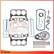 ✅Full Gasket Bolt Set Timing Chain Kit For Chevrolet C1500 GMC Sonoma Isuzu 4.3L (for: Isuzu)