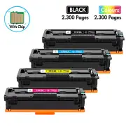 4 pk CF410A - CF413A Toner Cartridge For HP 477A LASERJET M452dn M477fdw M477fdn