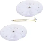 EPIGEIST Nail Charms with Hand Drill Tool for Manicure Lightweight Dangle Pendant for Individuals Safe Nail Art Decoration