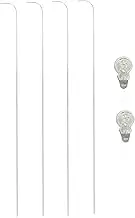 BELLIFFY 2 Sets Stainless Beading Needles for DIY Jewelry Making Curved Embroidery Tools with Needle Threader for Necklaces and Bracelets Easy Bead Stringing